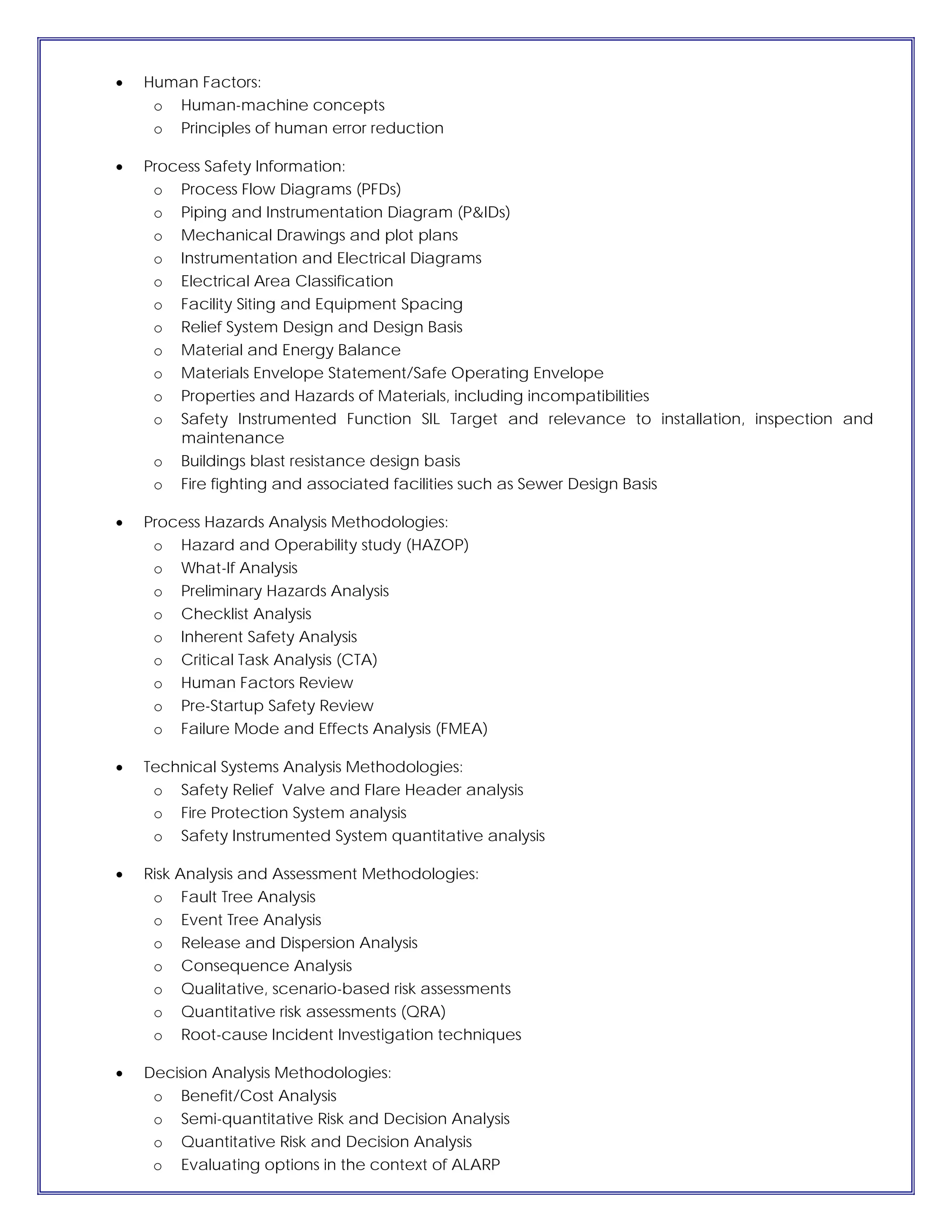 What Is Process Safety Engineering | PDF