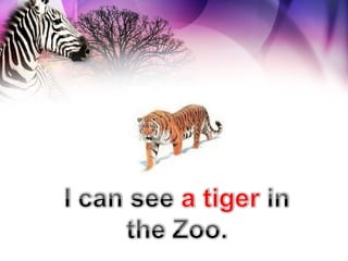 Animals at the zoo | PPS