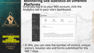618241931-Week-7-ICT-Project-for-Website-Traffic-Statistics-and ...