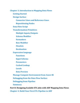 Mapping Data Flows in Azure Data Factory 1st Edition Mark Kromer | PDF