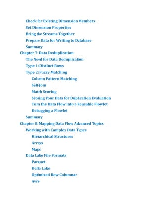 Mapping Data Flows in Azure Data Factory 1st Edition Mark Kromer | PDF