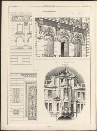 W ien. H ohenstaufengasse, 3.
Apx. Otto Wagner. Hôtel, avenue Montaigne, Paris.
G
Частный домъ въ Базелъ (Freienstrasse).
Apx. Rud. Linder.
I O
 
