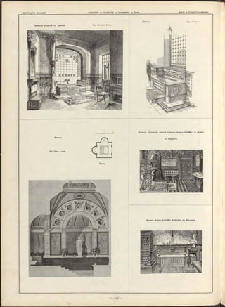 Ванная, Apx. H. Werle.
Проектъ уборной съ ванной. ^рх. Hermann W erle.
Ванная.
Apx- Проф. Lucae.
Богатое убранство ванной комнаты фирмы Schaffer & W alter
въ Берлинѣ.
Ванная фирмы Sch affer & W alter въ Берлинѣ.
— З і о —
 