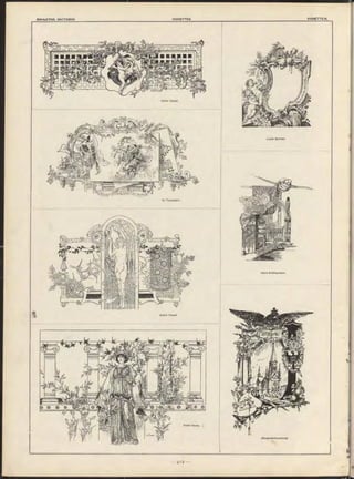 VIGNETTES.ВИНЬЕТКИ, ЗАСТАВКИ. VIGNETTEN.
H. Tou ssaint.
E m ile Causé.
..Baugew erkszeitung“ .
Em ile Causé.
Lo u is Blondei.
Hans Schliepm ann.
Em ile Cause. ”
 