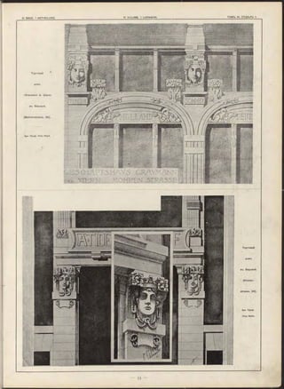 Торговый
«Graumann & Stern»
въ Берлинѣ.
(M ohrenstrasse, 3 6 ).
Арх. Проф. O tto Rieth.
Арх. Проф.
Otto Rieth.
Торговый
домъ
въ Берлинѣ
(Kronen­
strasse, 28).
 