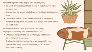 Biograph Pattern 619116233-Litary-Biographical-Linguistic-and-Socio-cultural-Context-of ...