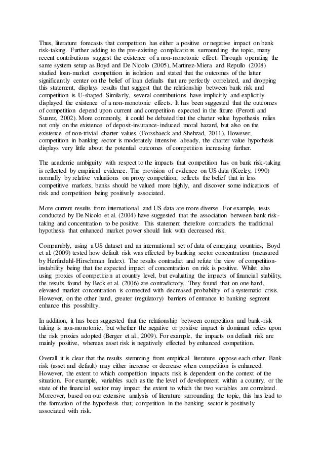 banking essays