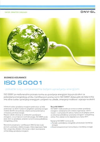 DNV-GL ISO 50001