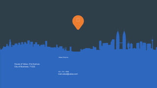 w w w . D o m a i n . c o m Page 44
www.MainSlide.com
© All Rights Reserved.
Confidential
Value Corp,inc.
House of Value, 21st Avenue.
City of Business, 71222.
123 - 312 - 5555
mail.value@value.com
 