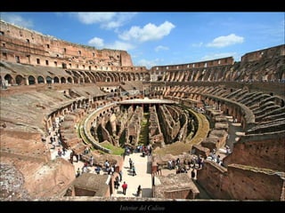 Interior del Coliseo 