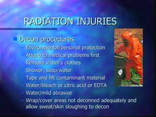 Radiation Injries radiation injury | PPT