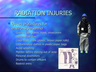 Radiation Injries radiation injury | PPT