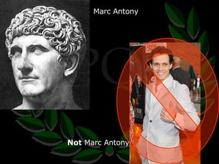 Marc Antony Not  Marc Antony 