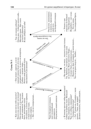106	 Усі уроки зарубіжної літератури. 6 клас
Схема№1
 
