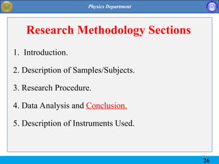 Research methods presentation lectures 1 | PPT