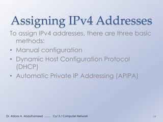 Comprehensive Guide to IPv4 and IPv6 Addressing in Computer Networks | PDF
