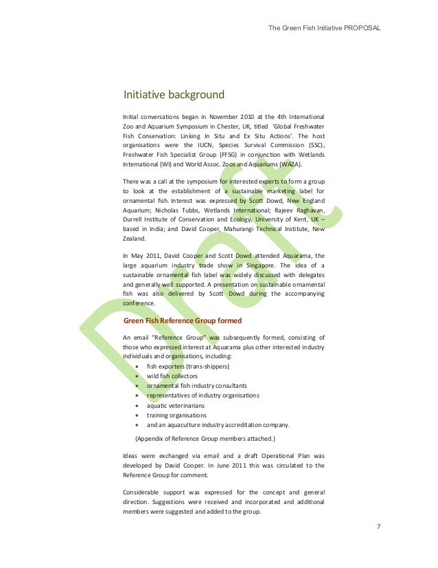 Green Fish Proposal V6 DC