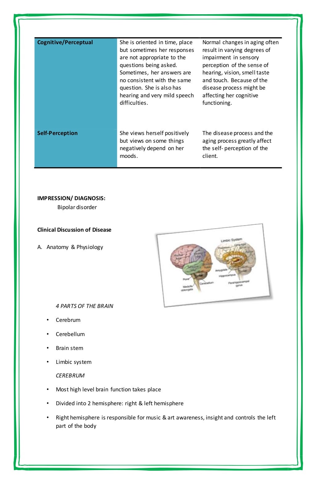Bipolar case study scenarios picture
