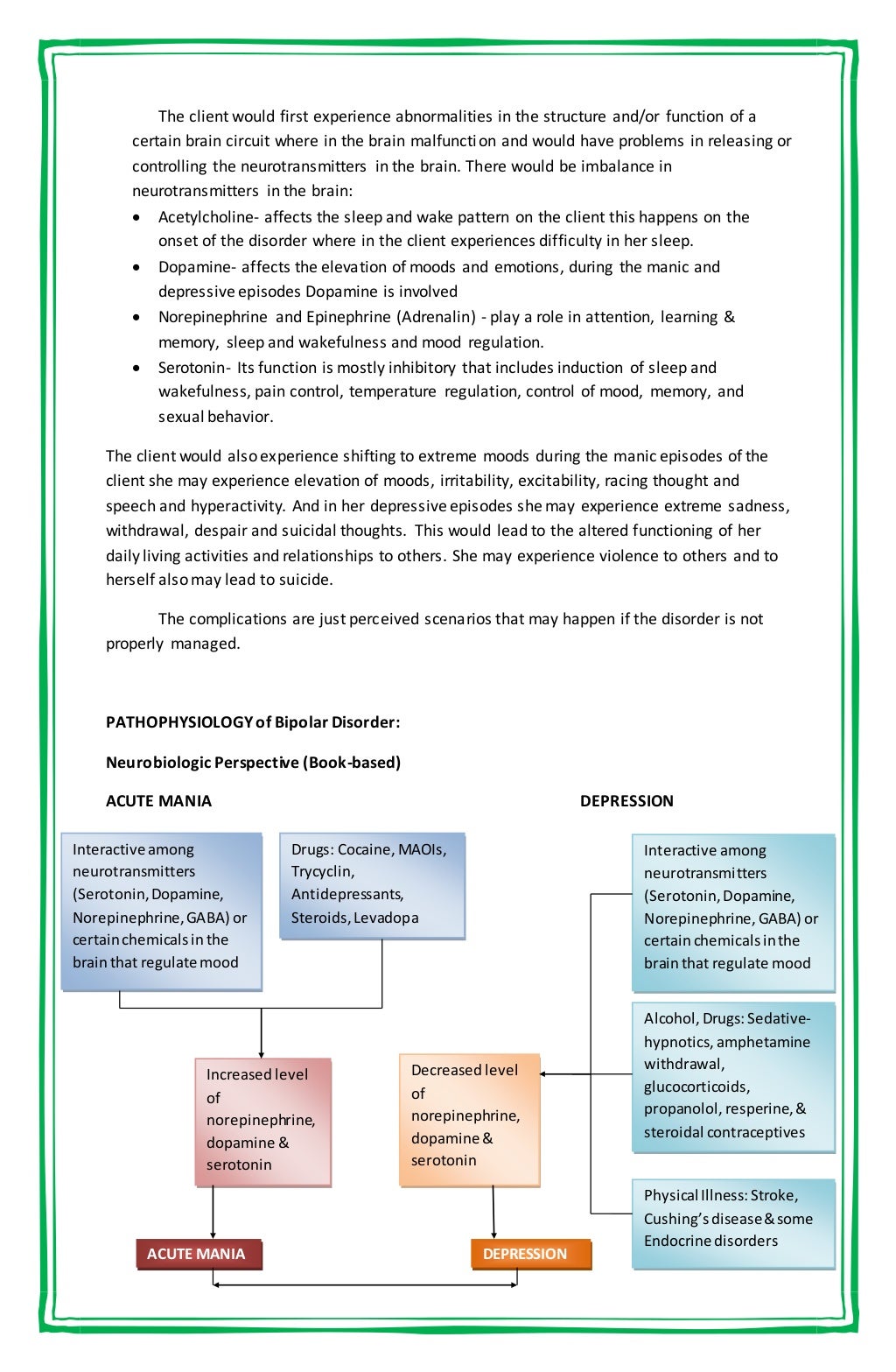 Bipolar disorder case study quizlet picture
