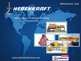Maharashtra, India  Manufacturer Of Material Handling  Equipment 