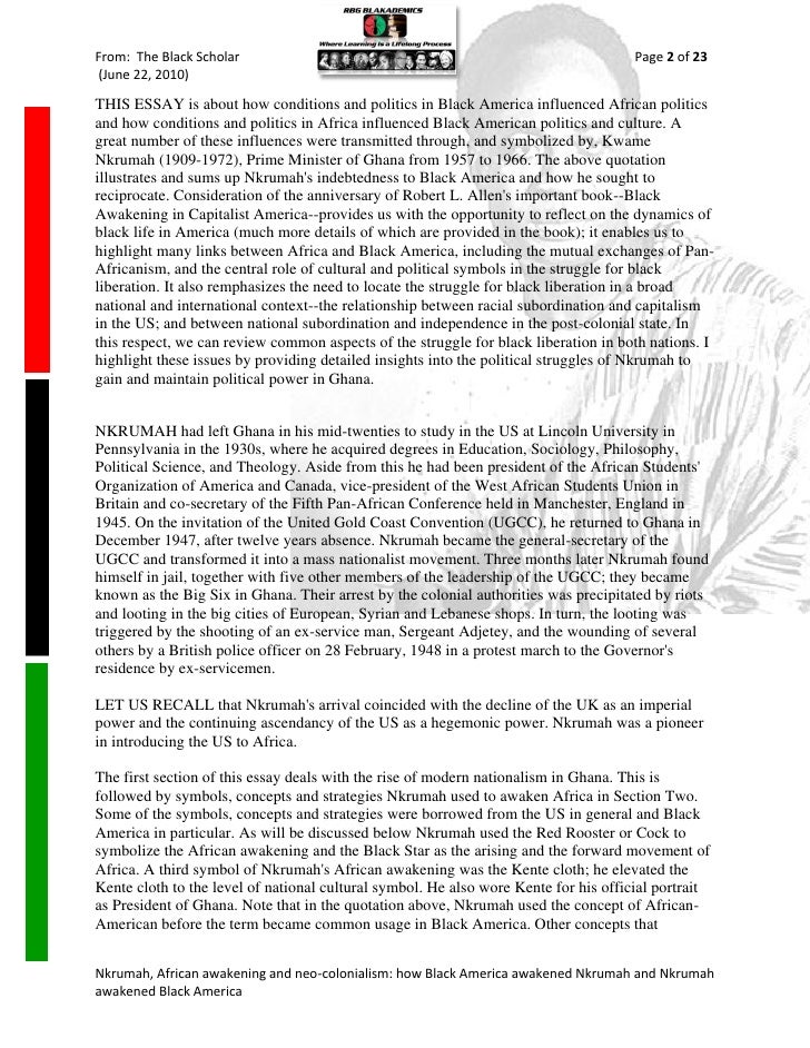 essays on neo colonialism World history - the negative effects of neo colonialism throughout the world. essays on neo colonialism World history - the negative effects of neo colonialism throughout the world.