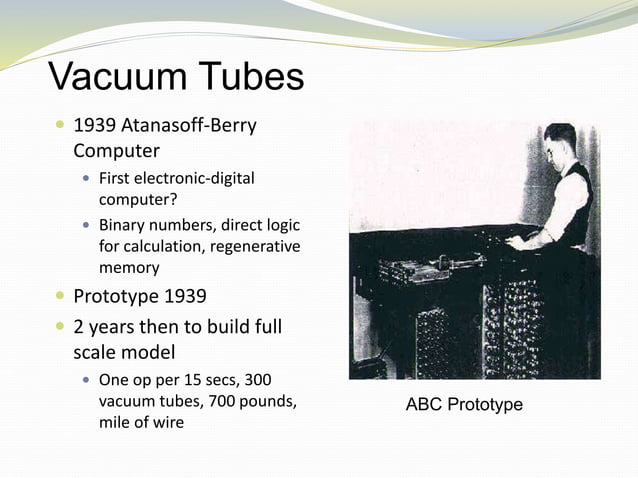 History of Computer (Evolution in Computern).ppt | Computing ...