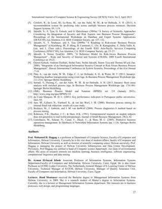 A RISK-AWARE BUSINESS PROCESS MANAGEMENT REFERENCE MODEL AND ITS ...