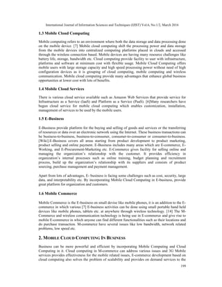 Mobile Cloud Computing In Business...... | PDF