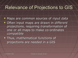MapProjections | PPT