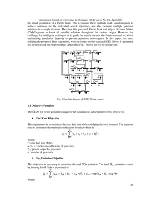 OPTIMIZATION OF COMBINED ECONOMIC EMISSION DISPATCH PROBLEM USING ...
