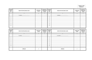MODEL E1 DPR
Halaman 3
NOMOR
URUT
DCT

PARTAI POLITIK/NAMA CALON

SUARA SAH
CALON

PERINGKAT
SUARA SAH
CALON

NOMOR
URUT
DCT

PARTAI POLITIK/NAMA CALON

SUARA SAH
CALON

PERINGKAT
SUARA SAH
CALON

1

2

3

4

1

2

3

4

7. PARTAI ………………………………….

8. PARTAI ………………………………….

1
2
3
4
5
6
7
8
9
10

1
2
3
4
5
6
7
8
9
10

NOMOR
URUT
DCT

PARTAI POLITIK/NAMA CALON

SUARA SAH
CALON

PERINGKAT
SUARA SAH
CALON

NOMOR
URUT
DCT

PARTAI POLITIK/NAMA CALON

SUARA SAH
CALON

PERINGKAT
SUARA SAH
CALON

1

2

3

4

1

2

3

4

9. PARTAI ………………………………….

10. PARTAI ………………………………….

1
2
3
4
5
6
7
8
9
10

1
2
3
4
5
6
7
8
9
10

JUMLAH

0

JUMLAH

0

 