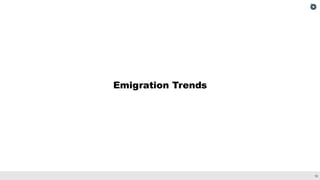 18
Emigration Trends
 