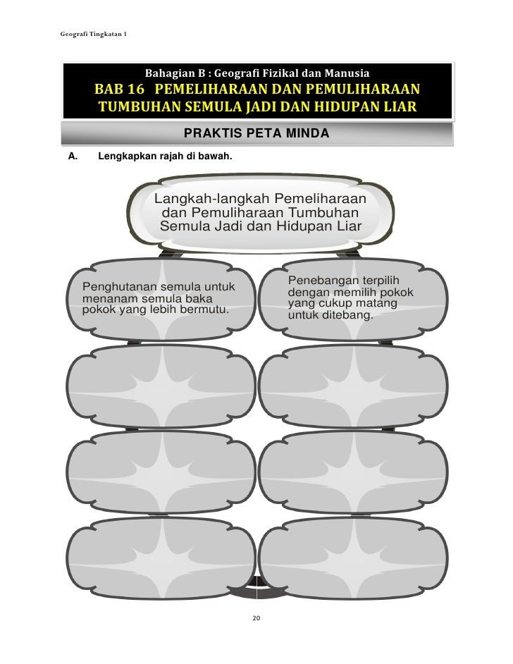 Soalan Geografi Fizikal Tingkatan 4 - Selangor a