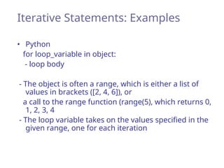 ppl-unit-2-Statement-Level-Control-Structure | PPT