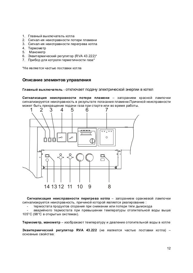 Газовый напольный котел Protherm Гризли 65 KLO
