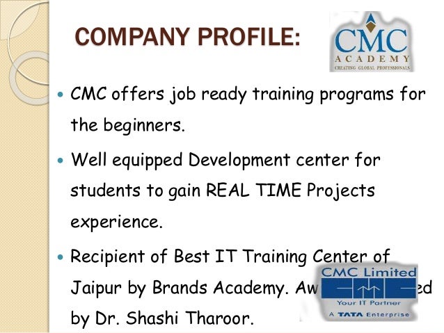 project report presentation
