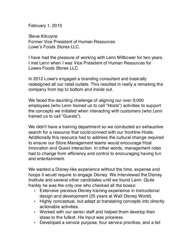 human resources recommendation letter rome fontanacountryinn com human resources letter of recommendation