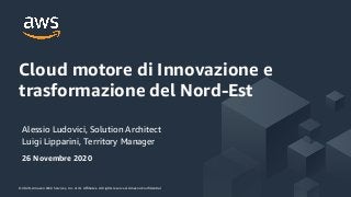 Cloud motore di innovazione e trasformazione del nord est Italia Slide 1