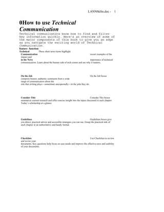 Technical Communication 10th Edition Edition John M. Lannon | PDF