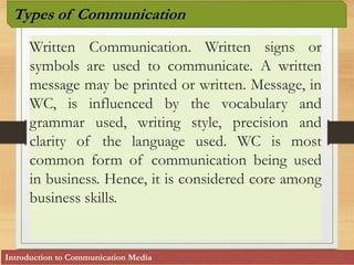 Communication Media | PDF