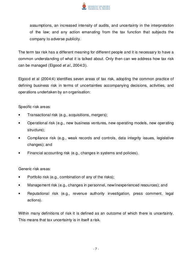 Dissertation on 7s framework