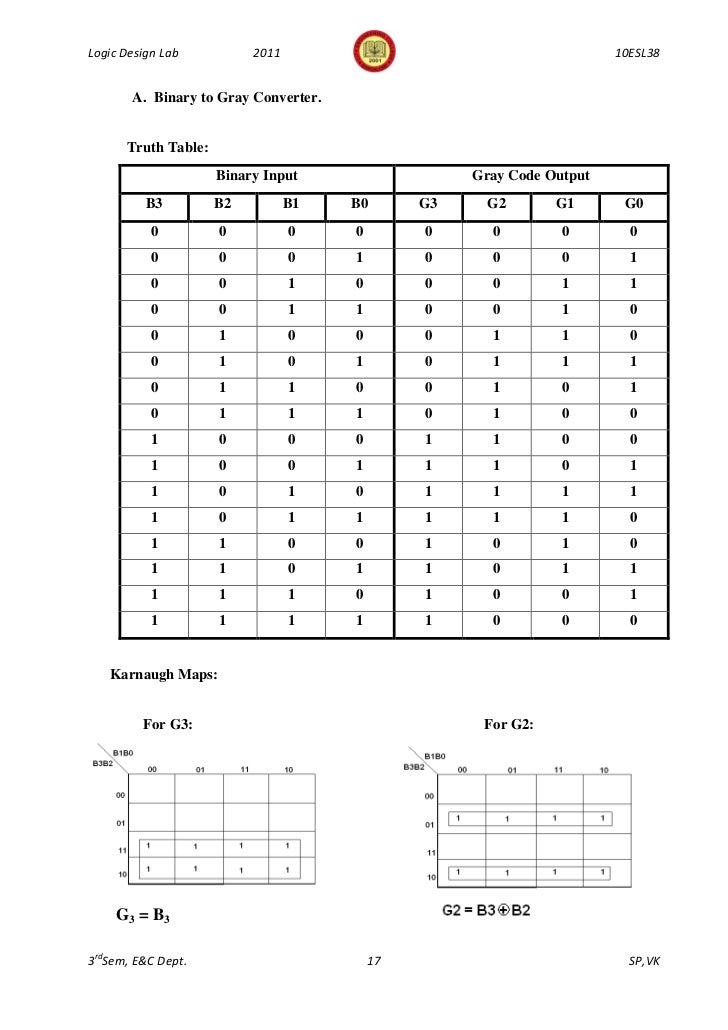 343logic-design-lab-manual-10 esl38-3rd-sem-2011 bcd to excess 3 logic diagram 