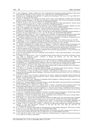 Impact of federated learning and explainable artificial intelligence ...