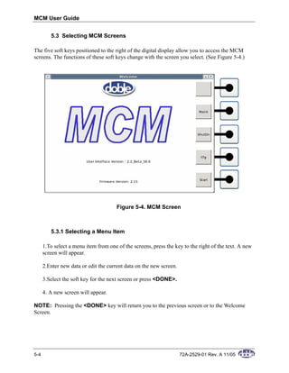 MCM User Guide | PDF