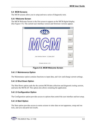 MCM User Guide | PDF