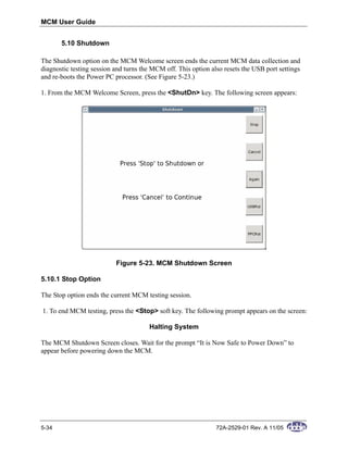 MCM User Guide | PDF