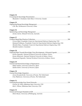 Encyclopedia of Knowledge Management 2nd Edition David Schwartz | PDF