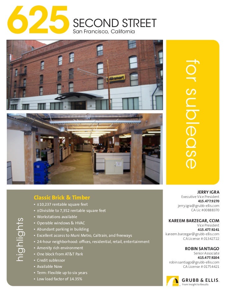 625 2nd subleasing flyer sublease flyer
