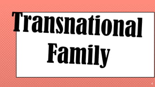 4
Transnational
Family
 