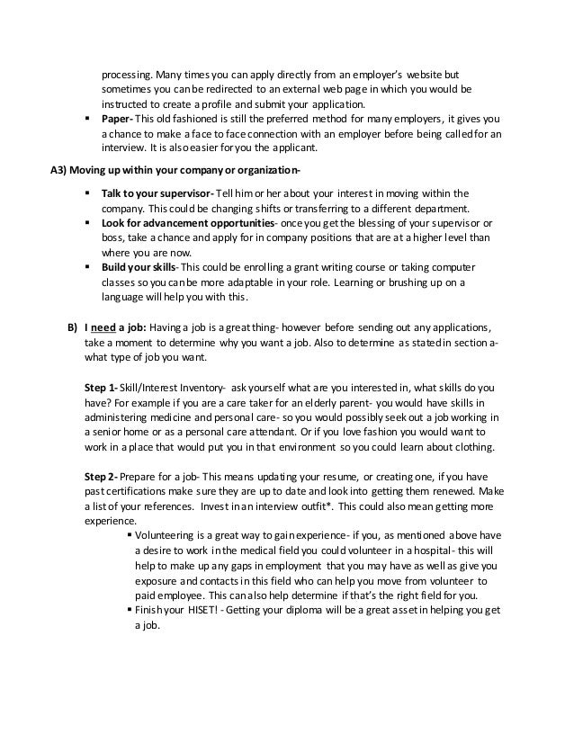 job Hunter guide ( for students)